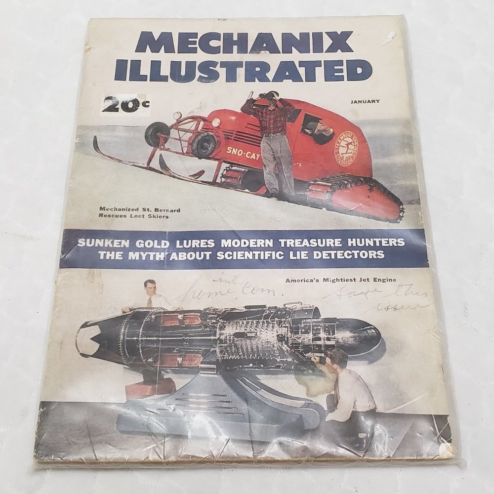 Mechanix Illustrated Magazine January 1950